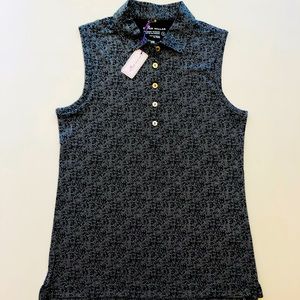 NWT Peter Millar UPF 50+ Las Vegas Golf Shirt.  Small